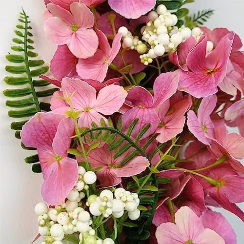 Botanik Pink Artificial Hanging Blossom Garland, 150 cm – 2
