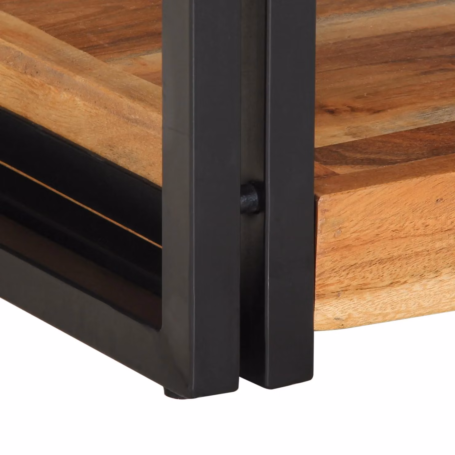 Berkfield Home Set of 2 Modern Solid Acacia Wood Nightstands in Brown, W/D/H: 40 x 35 x 50 cm – 7