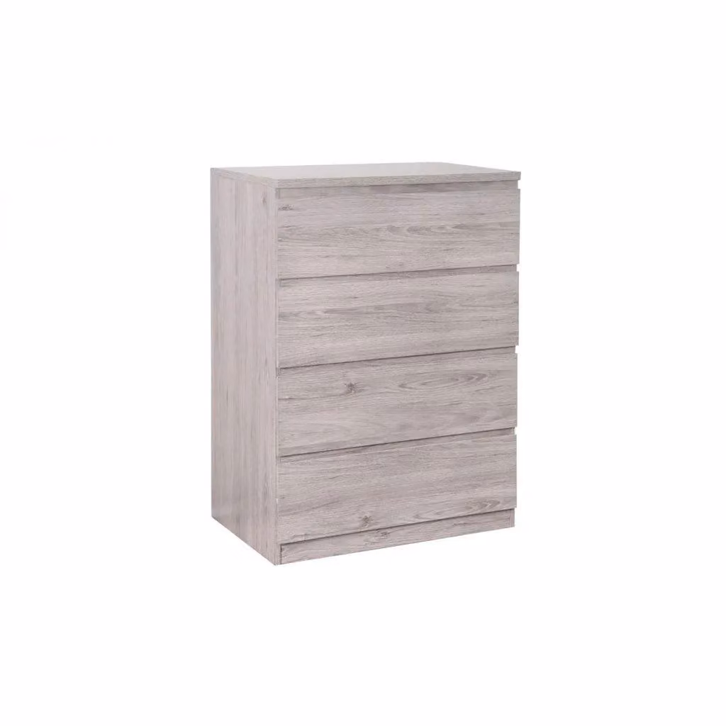 Ashfield Modern Grey Oak 4 Drawer Chest – 2