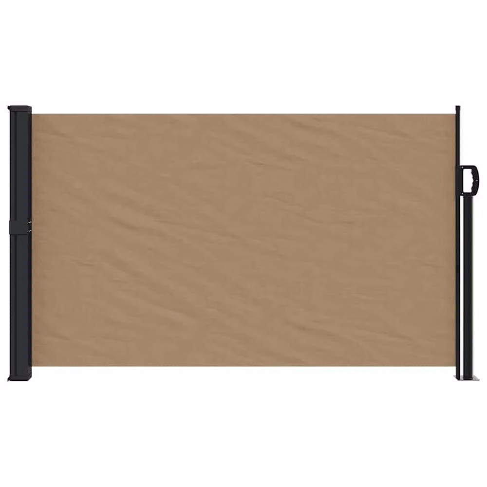 Berkfield Home Retractable Side Awning in Taupe, W/D/H: 300 x 117 x 117 cm – 2