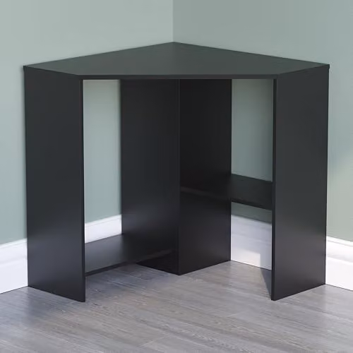 Vida Designs Hetton Corner Computer Desk in Black – 4