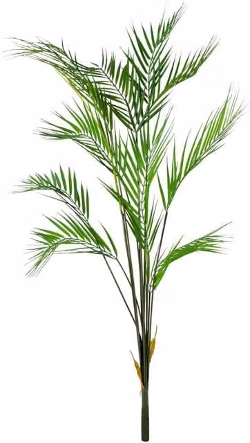 Green Artificial Palm Tree with 11 Leaves