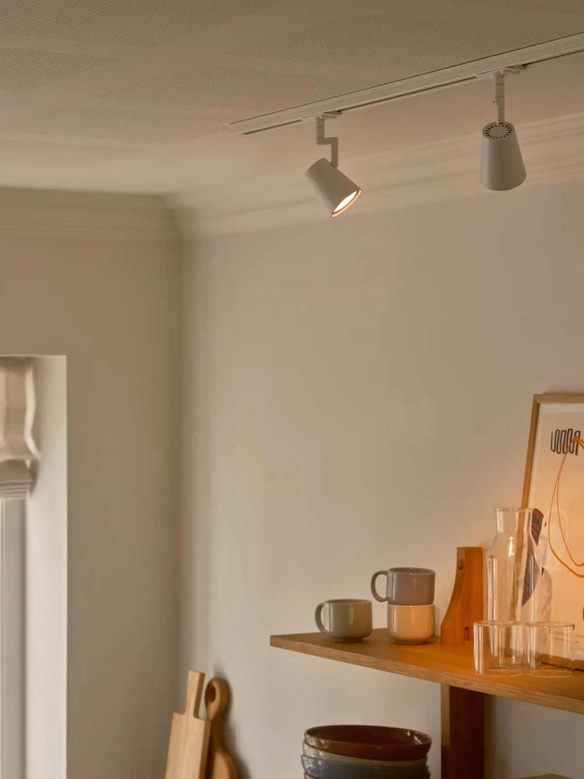 Nordlux Allison Adjustable Metal Track Rail Spot Light in White with GU10 Mains Connection – 2
