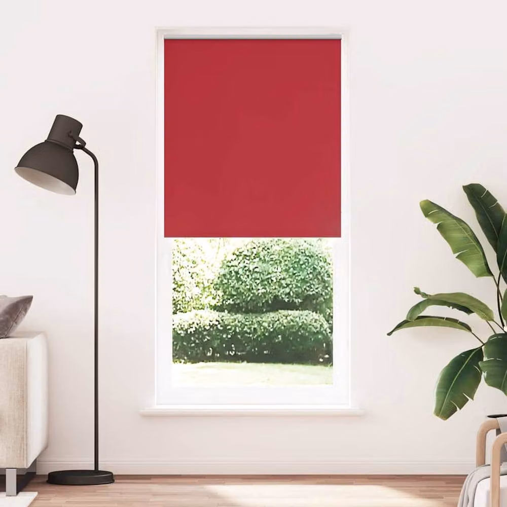 Berkfield Home Red Blackout Roller Blind W/H: 120 x 230 cm – 2