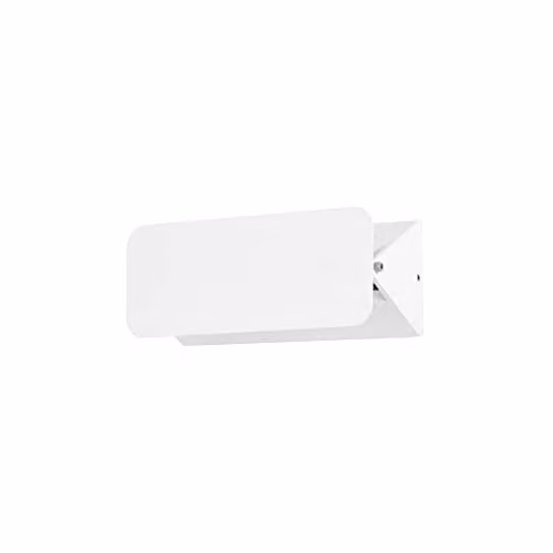 Netlighting Forlight Shape LED Outdoor Up Down Wall Lamp, White, Warm White 3000K, IP44
