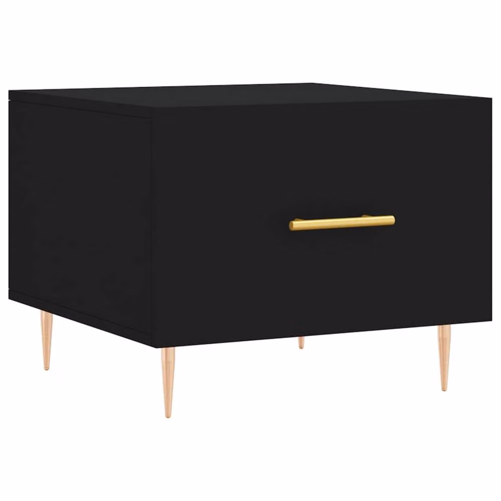 Berkfield Home Black Decorative Square Coffee Table, W/D/H: 50 x 50 x 40 cm – 3