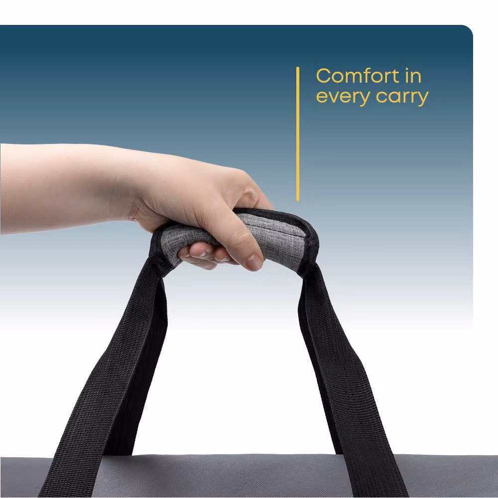 FINEWAY 60L Insulated Leakproof Cooler Bag with Strap, Grey – 3