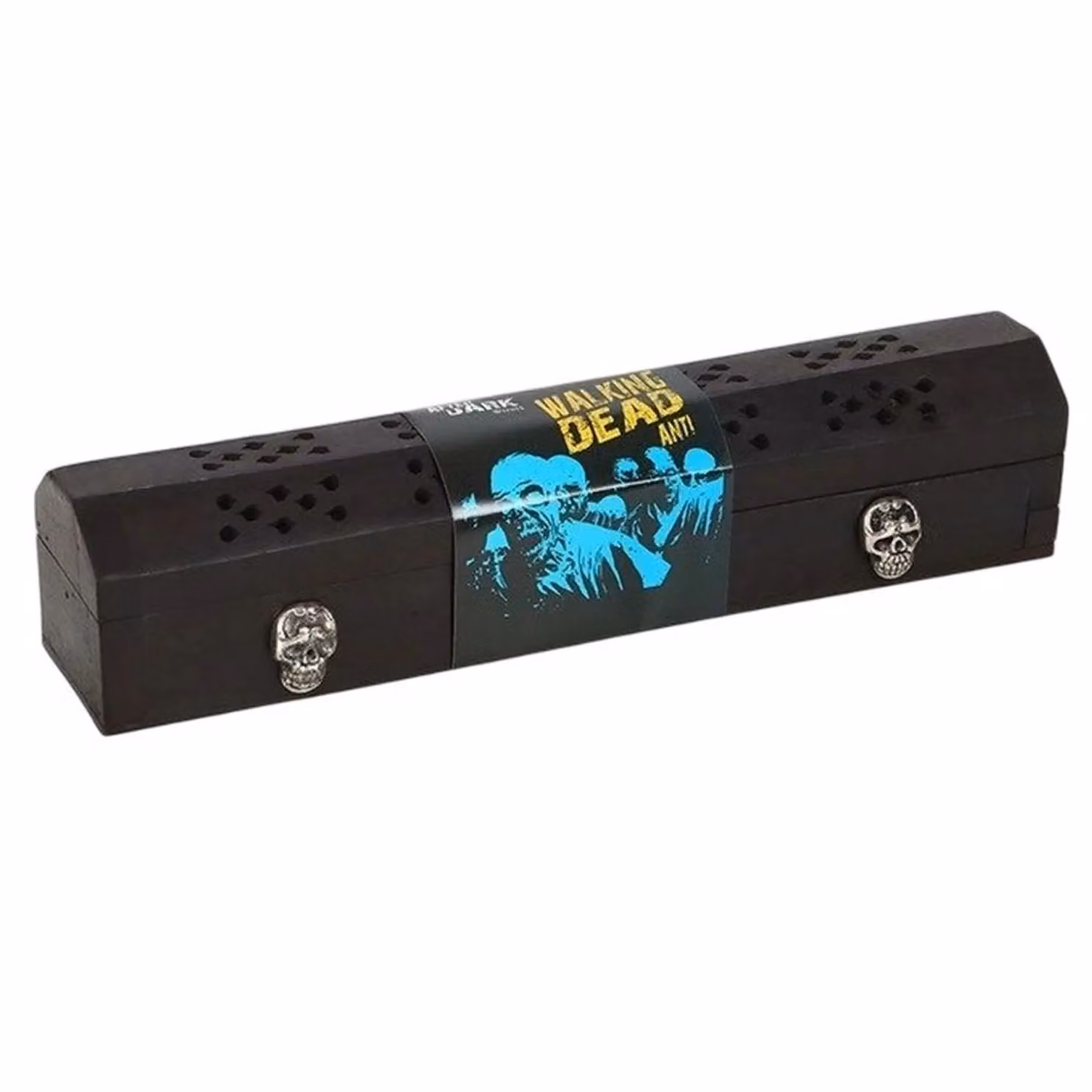 Something Different Walking Dead Anti Incense Box in Black, W/D/H: 11.0 x 6.5 x 6.0 cm – 2