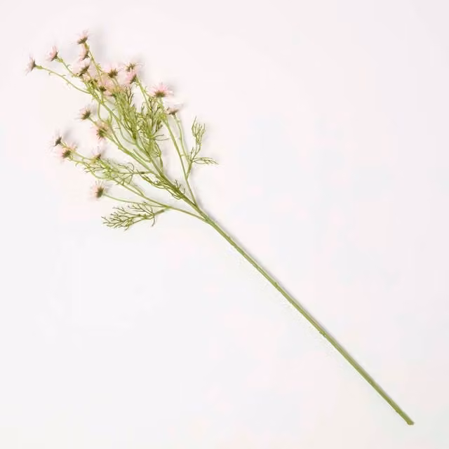 Homescapes Pink Artificial Daisy Flower Stem, Height: 72 cm