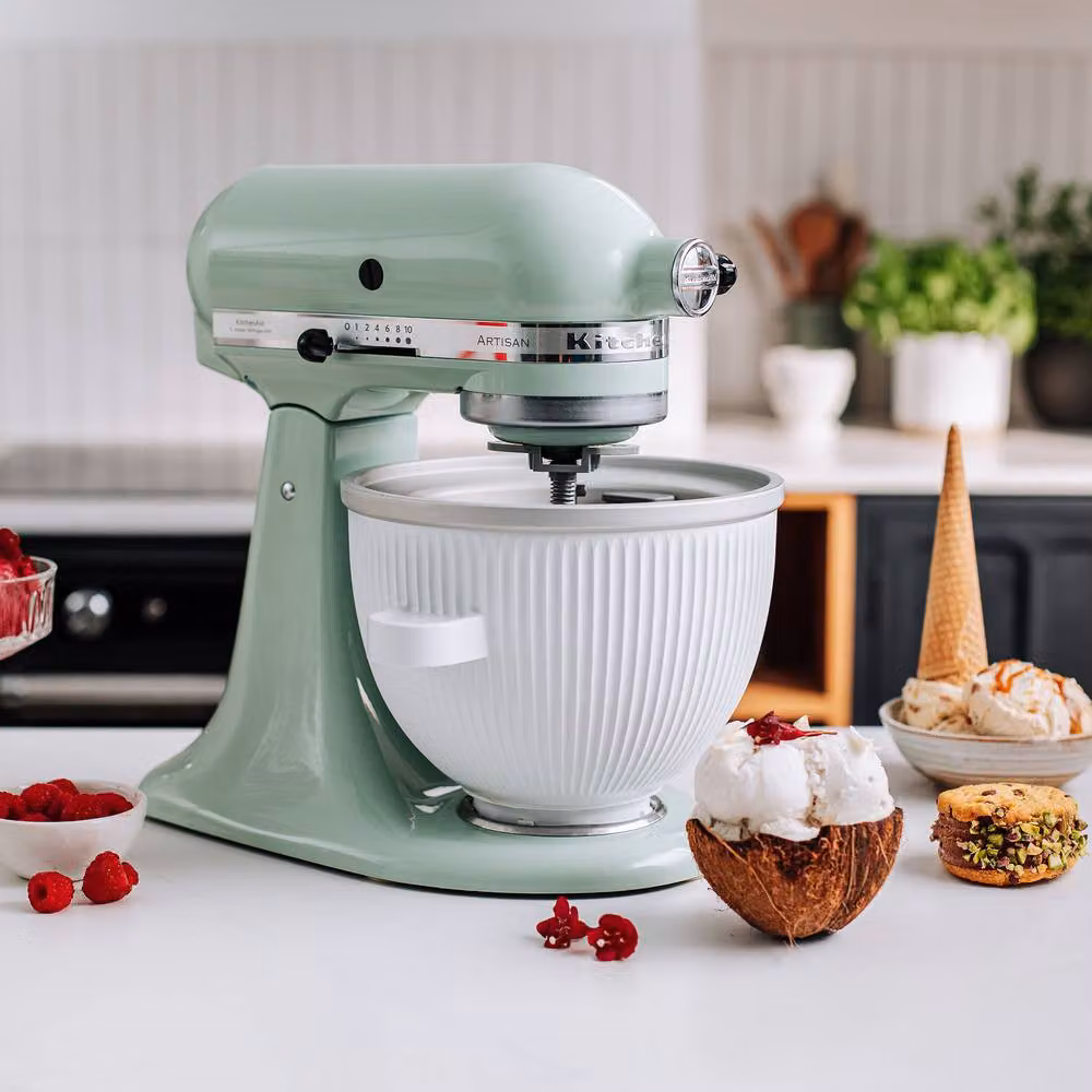 KitchenAid Artisan 4.8L Tilt-Head Stand Mixer in Green – 3