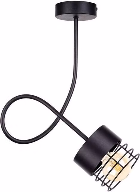 Netlighting Elle Slim Pendant Ceiling Light in Black, Diameter: 25 cm, E27