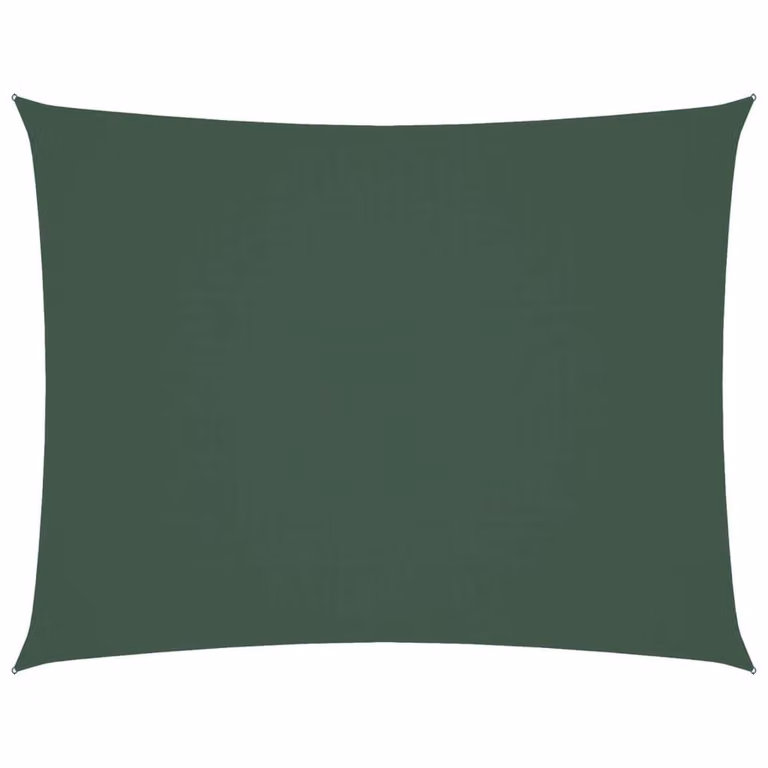 Berkfield Home Rectangular Oxford Fabric Sunshade Sail in Dark Green, W: 3 m, D: 2 m