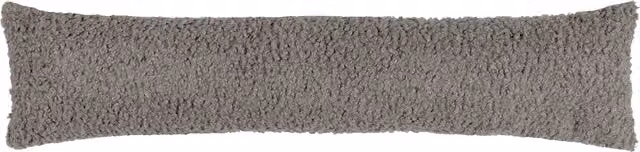 Cabu Chunky Boucle Draught Excluder in Storm Grey