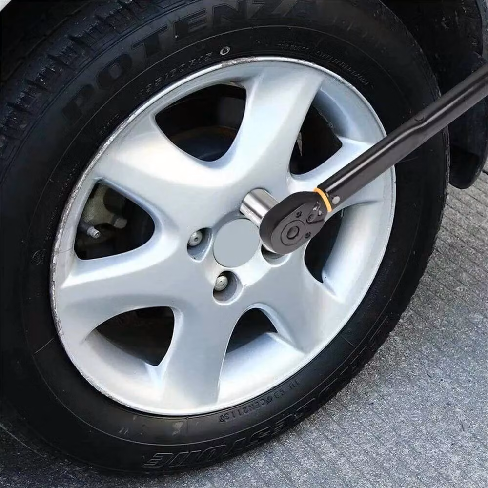 NESTLUNE 3 in 1 Torque Wrench Ratchet with 1/4 inch, 3/8 inch and 1/2 inch Drive in Black – 6