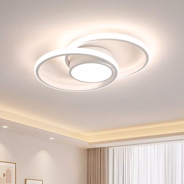 COMELY Modern Round LED Ceiling Light, 42W, 4500K, White, Dia: 40 cm
