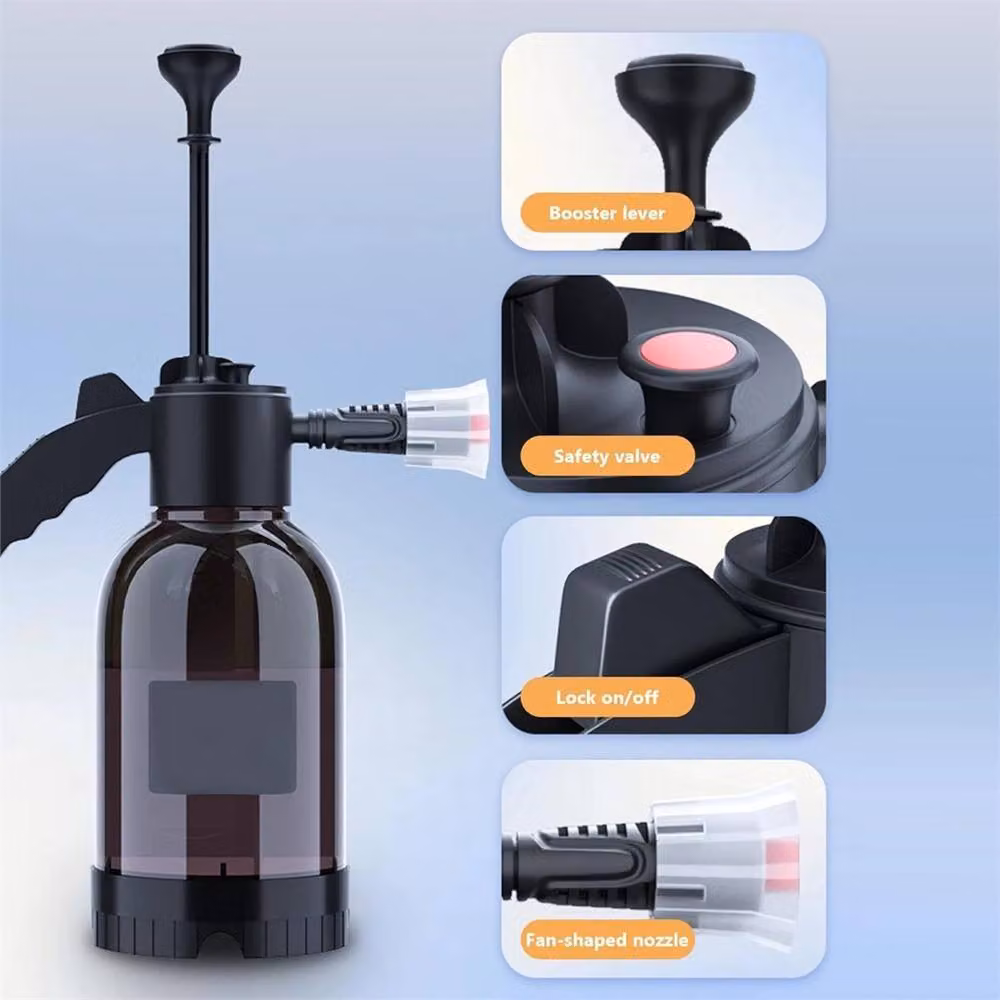 Nordara Car Wash Hand Pump Snow Foam Sprayer Bottle in Black – 4