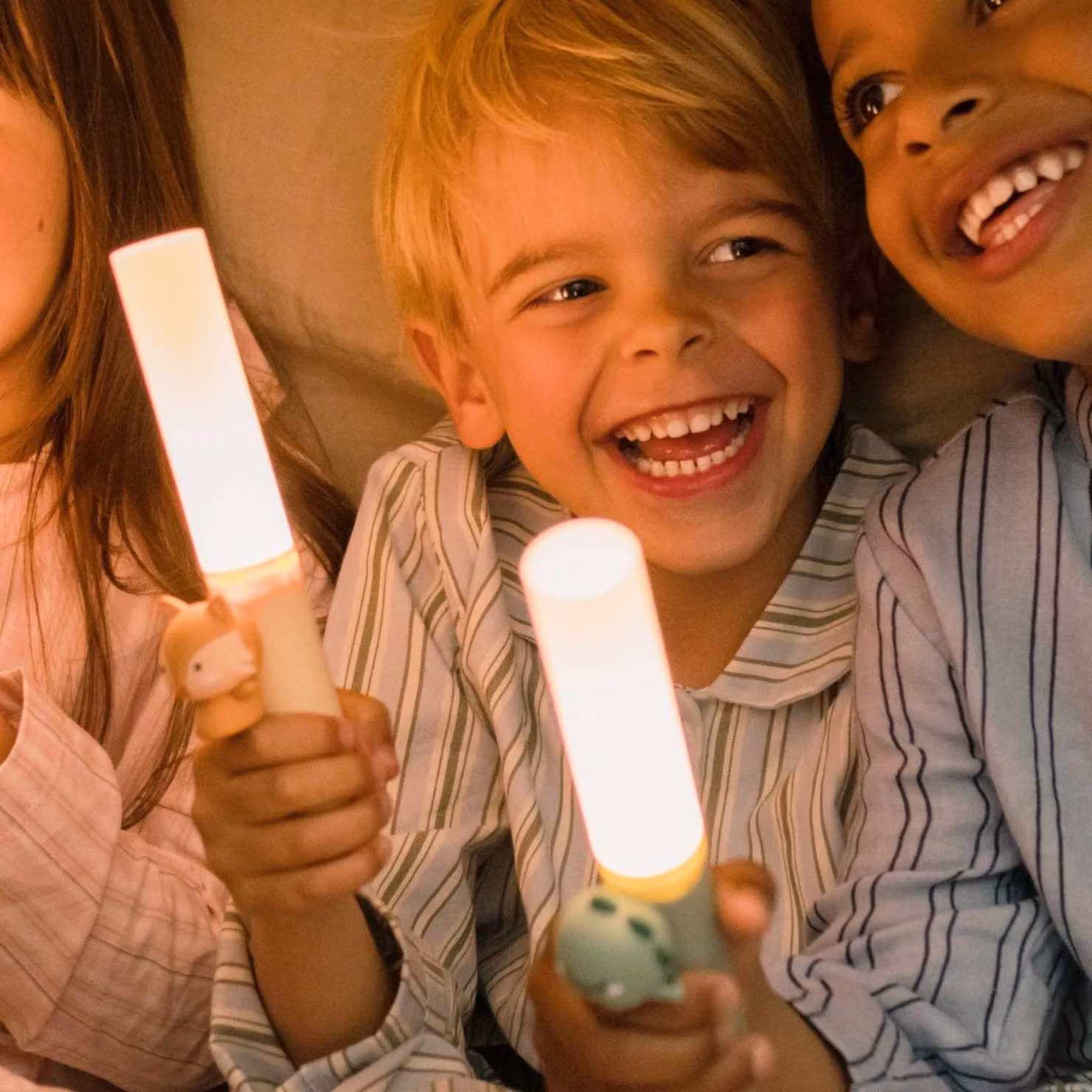 Zoofamily Zoo Light Fox Silicone Night Light in Orange and White with Timer and USB Charging – 4