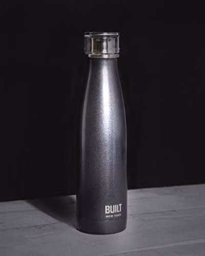BUILT New York Vacuum Insulated Stainless Steel Leakproof Water Bottle, 740 ml, Anthracite – 4