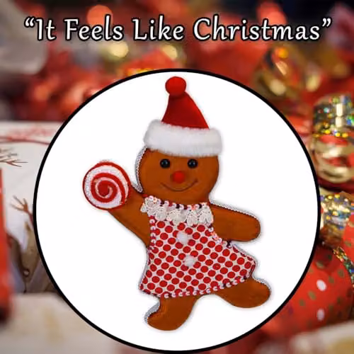 VFM e-Store Christmas Gingerbread Animal Hanging Decoration, Red and Multicolour, H 31 cm x W 20 cm – 6