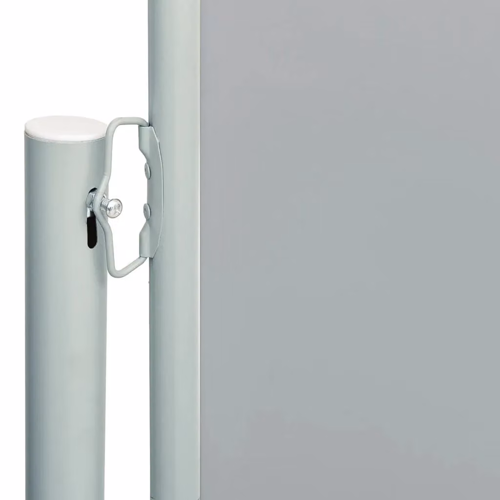 Berkfield Home Patio Retractable Side Awning in Grey, W/H: 117 x 600 cm – 2