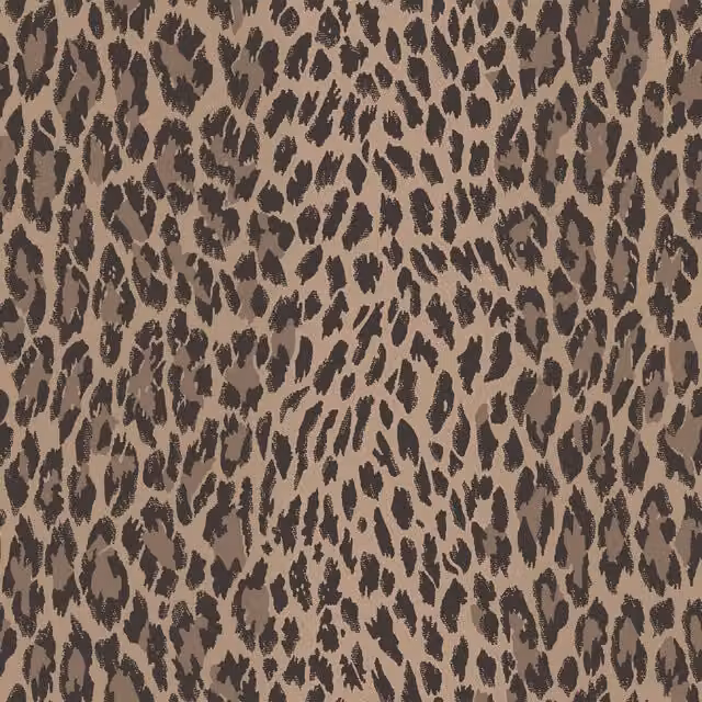 House of Hackney WILD CARD Wallpaper in Earth Brown Animal Print
