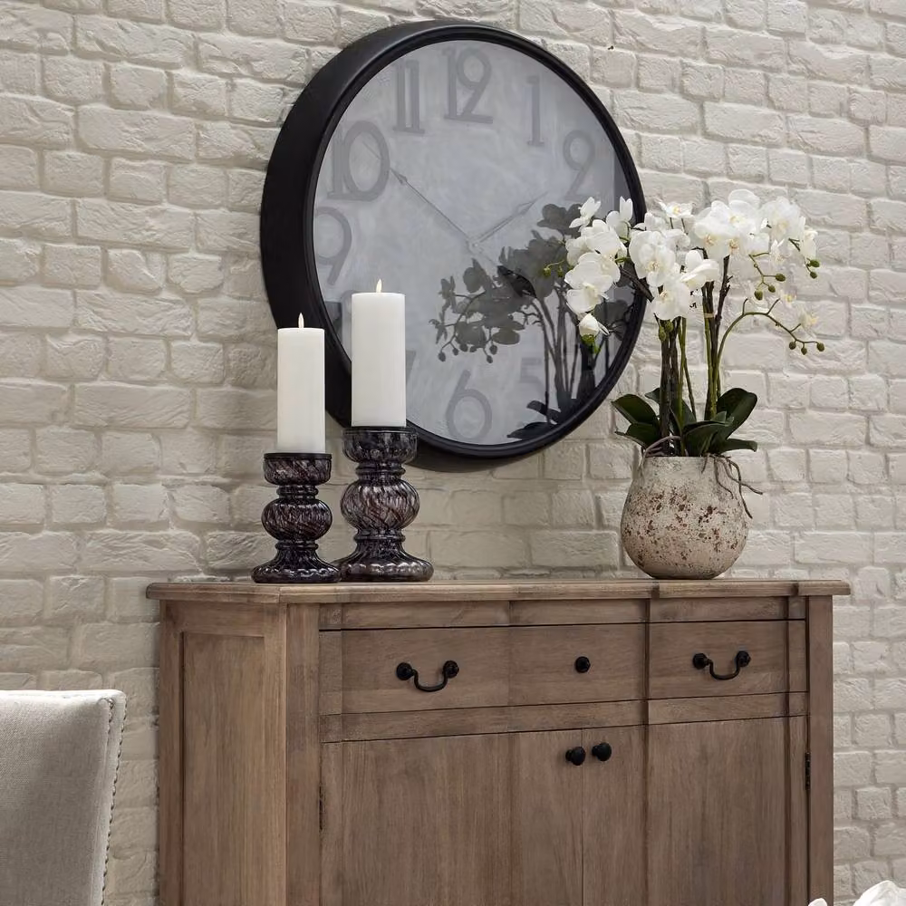 Love Lace Large Cream Artificial Orchid in a Stone Potted Tabletop Display – 2