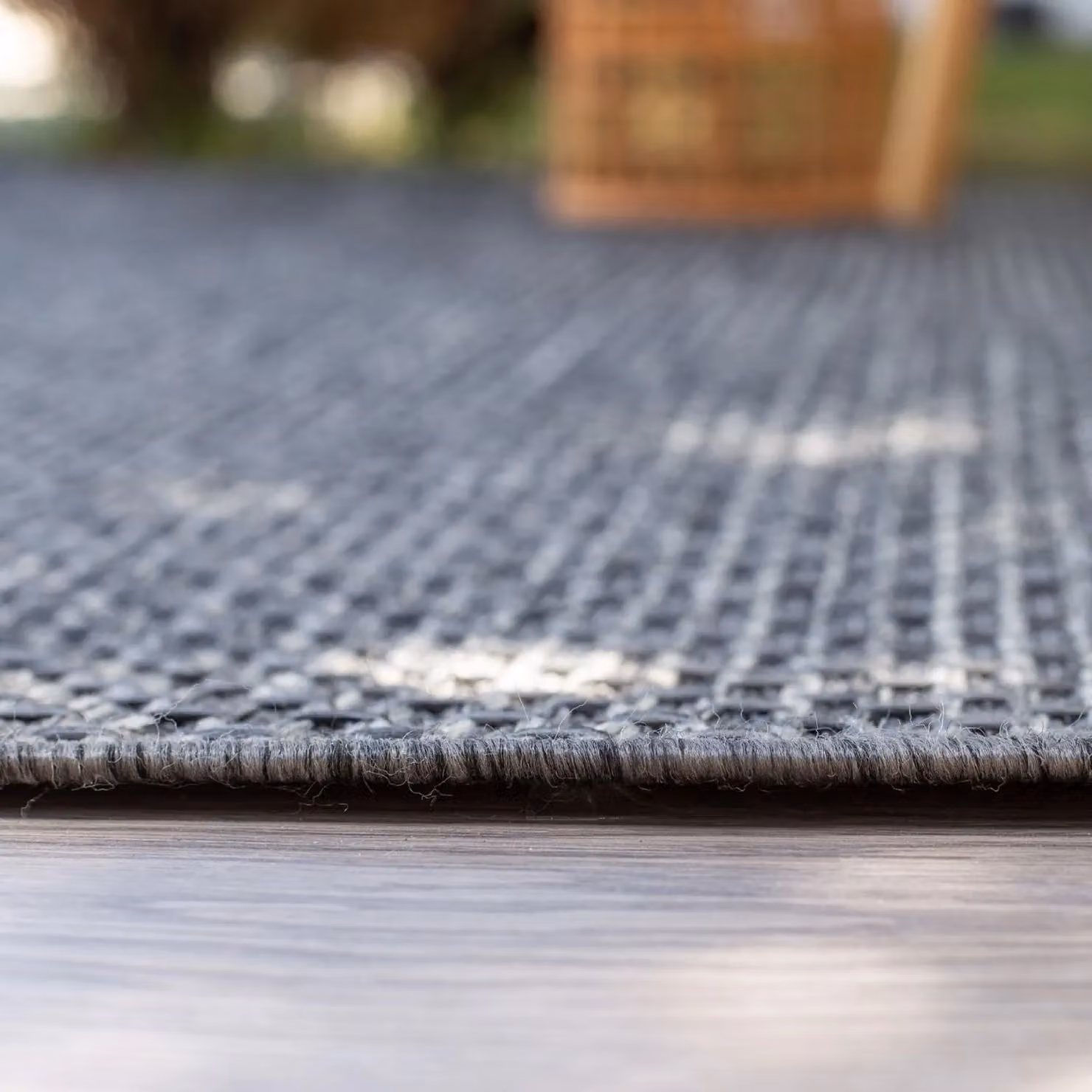 THE RUGS Magic Plain Outdoor and Indoor Rug in Dark Grey, W 80 cm x L 150 cm – 2