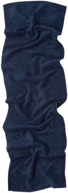 Towel City Sports Navy Blue Microfibre Quick-Drying Towel, W: 110 cm, H: 280 cm
