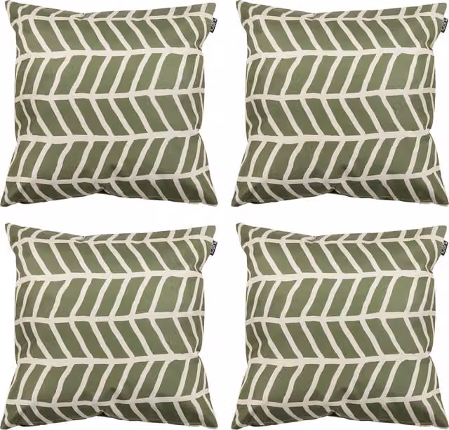 icon Mark Making Square Cushion Set of 4, Multicolour, W: 43 cm x H: 43 cm