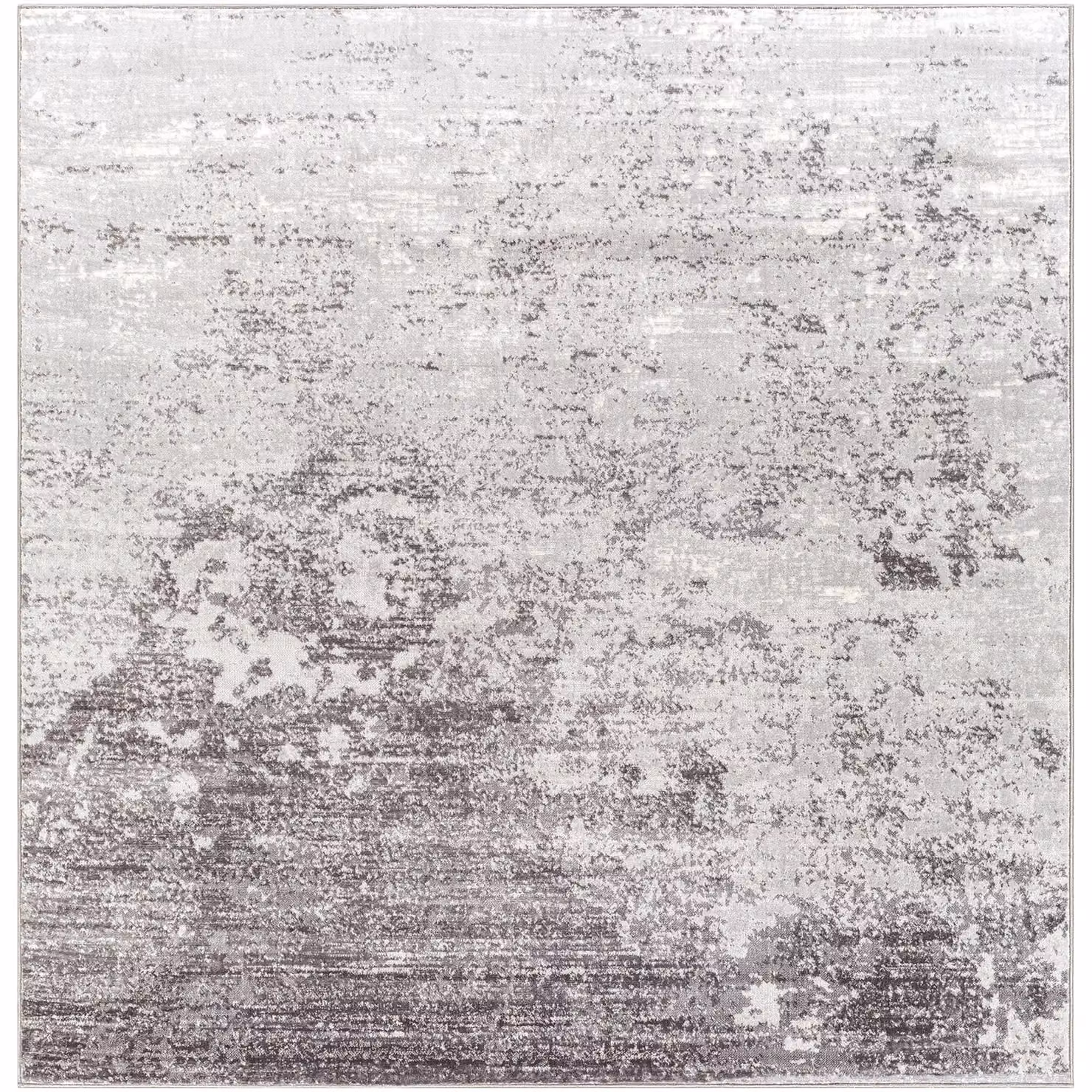 Livabliss Wanderlust Abstract Modern Marble Rug in Grey, Blue and Silver, W/D: 120 x 170 cm – 2