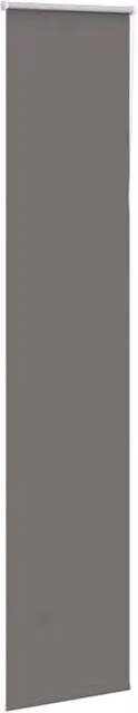 Berkfield Home Grey Blackout Roller Blind, W: 50 cm, H: 210 cm, Polyester Fabric