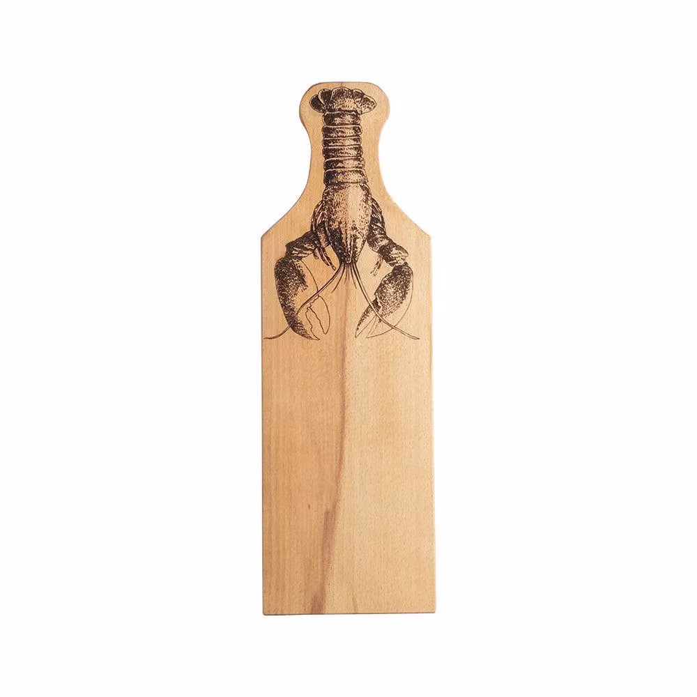 Selbrae House Lobster Framed Beech Serving Board in Natural Wood – 2