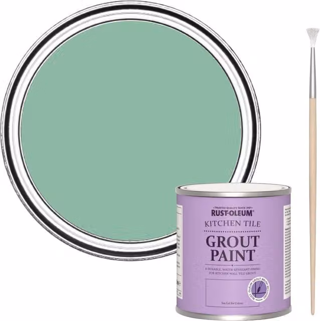 Rust-Oleum Wanderlust Kitchen Grout Paint, Green, 250 ml