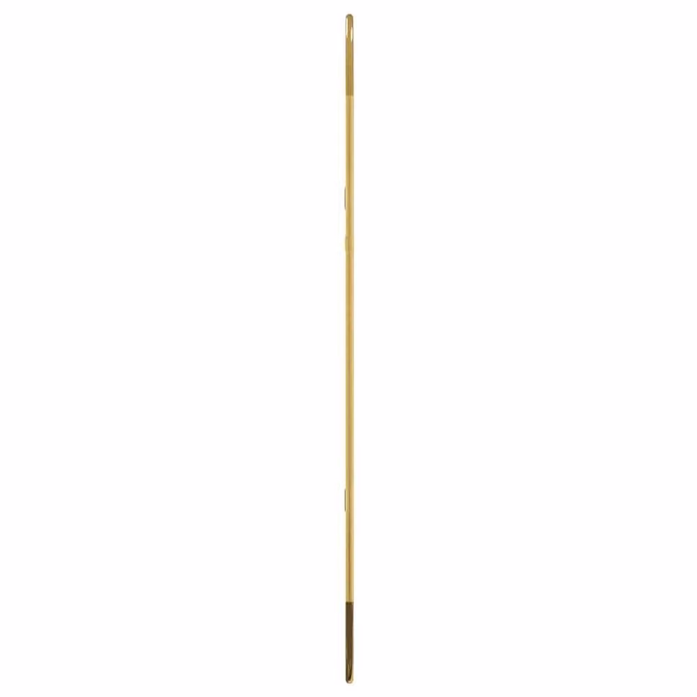 Berkfield Home Oval Wall Mirror in Gold, W: 70 cm, H: 30 cm – 2