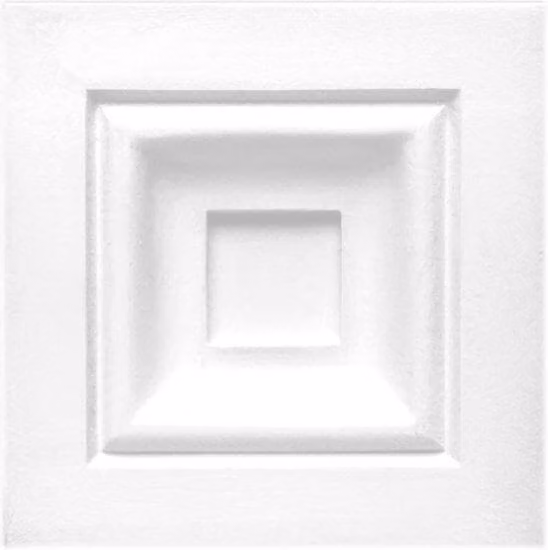 Orac Decor Block Luxxus Collection White Moulding W/D/H: 3.0 x 9.6 x 30.0 cm