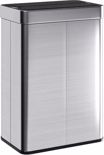 NESTLUNE 55L Automatic Smart Sensor Bin in Silver – 1