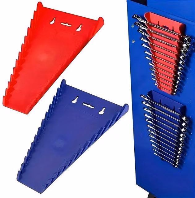 SPETLEK 2 Piece Magnetic Spanner Rack for 24 Piece Wrench Sets, Multicolour, W: 52 cm, H: 1000 cm