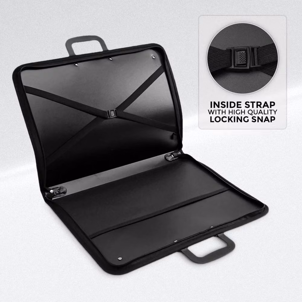Kelvenix Medium A3 Art Work Picture Painting Folder Bag in Black – 4