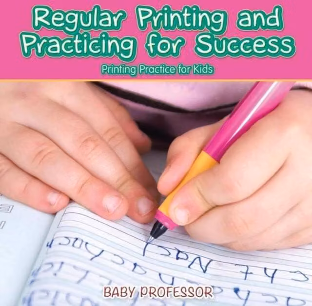 Baby Professor Regular Printing and Practising for Success Multicolour Printing Practice Book