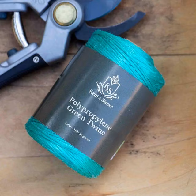 Kent & Stowe 3-Ply Polypropylene Garden Twine, Green, 280m
