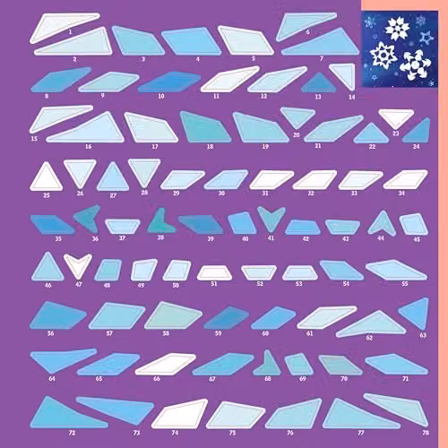 Workman Publishing Paint by Sticker Kids Christmas Activity Book with Glitter Stickers, Multicolour – 3