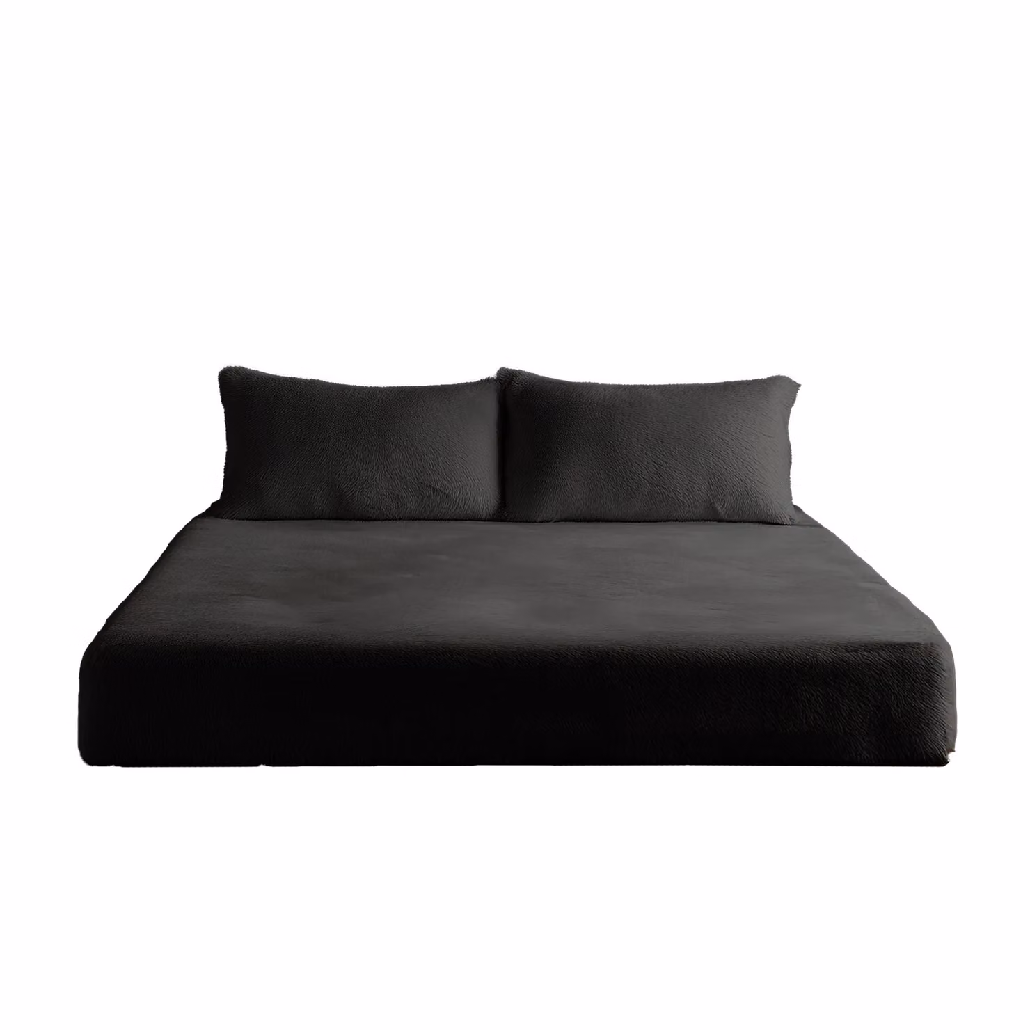 Snug City Grey Teddy Fleece Extra Deep Fitted Sheet, Super King, W/D/H: 200 x 200 x 30 cm – 5
