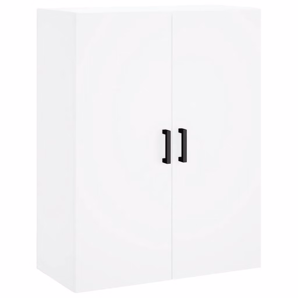 Berkfield Home Wall Mounted Cabinet in White, W: 69.5 cm, D: 34 cm, H: 90 cm – 2