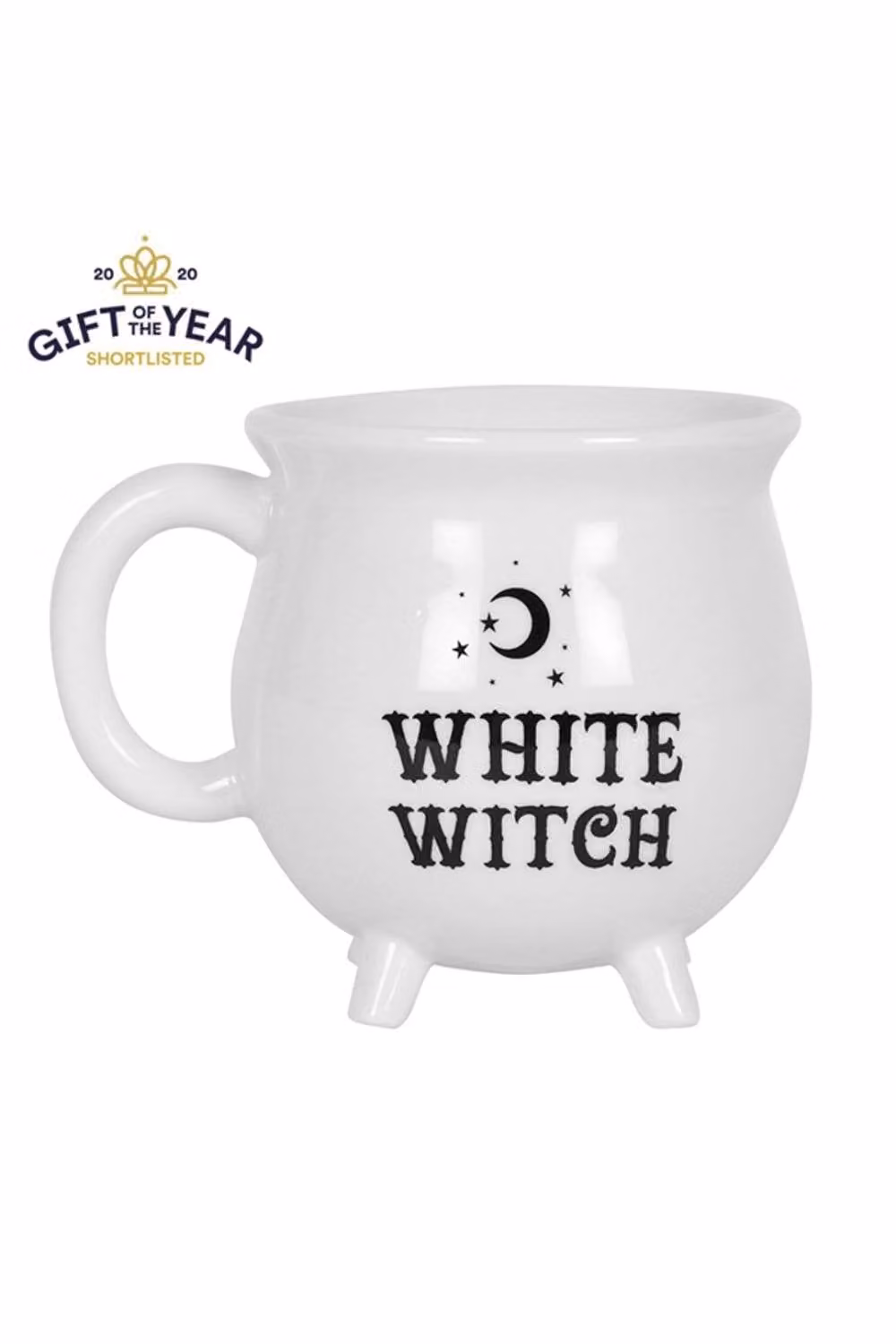 KDMD White Witch Cauldron Ceramic Mug in White – 2
