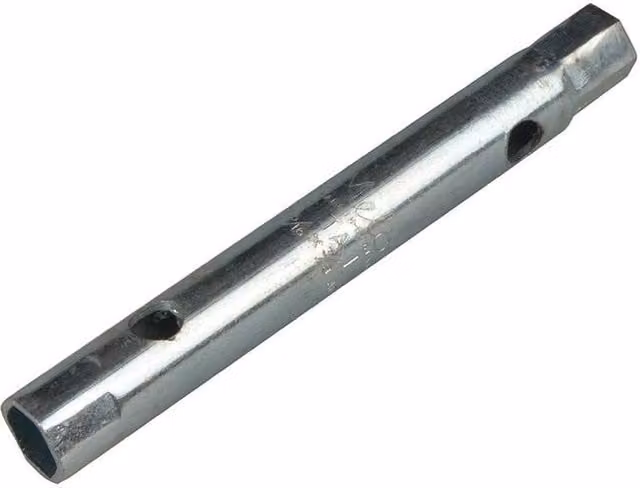 Melco TA1 A/F Box Spanner, Silver Steel, 5/16 x 3/8 inch, 100 mm