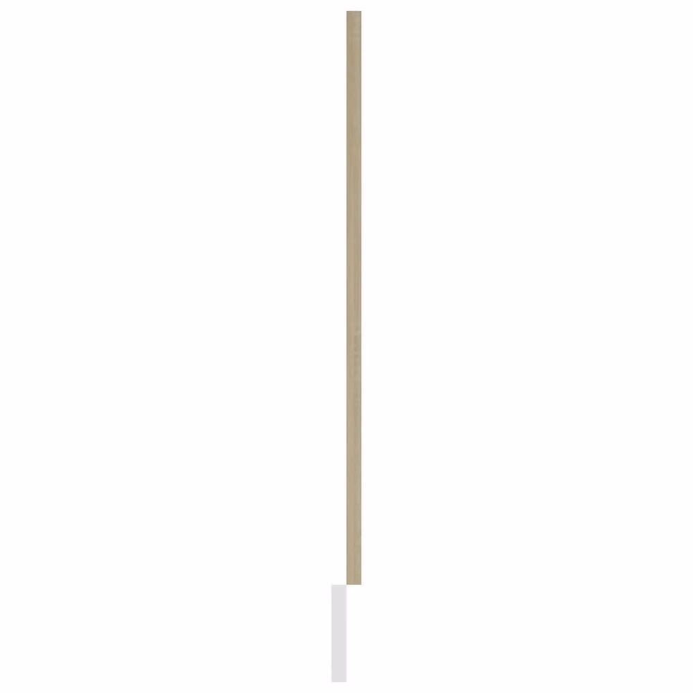 Berkfield Home Sonoma Oak Dishwasher Panel, Light Brown, W: 59.5 cm, D: 3 cm, H: 67 cm – 2