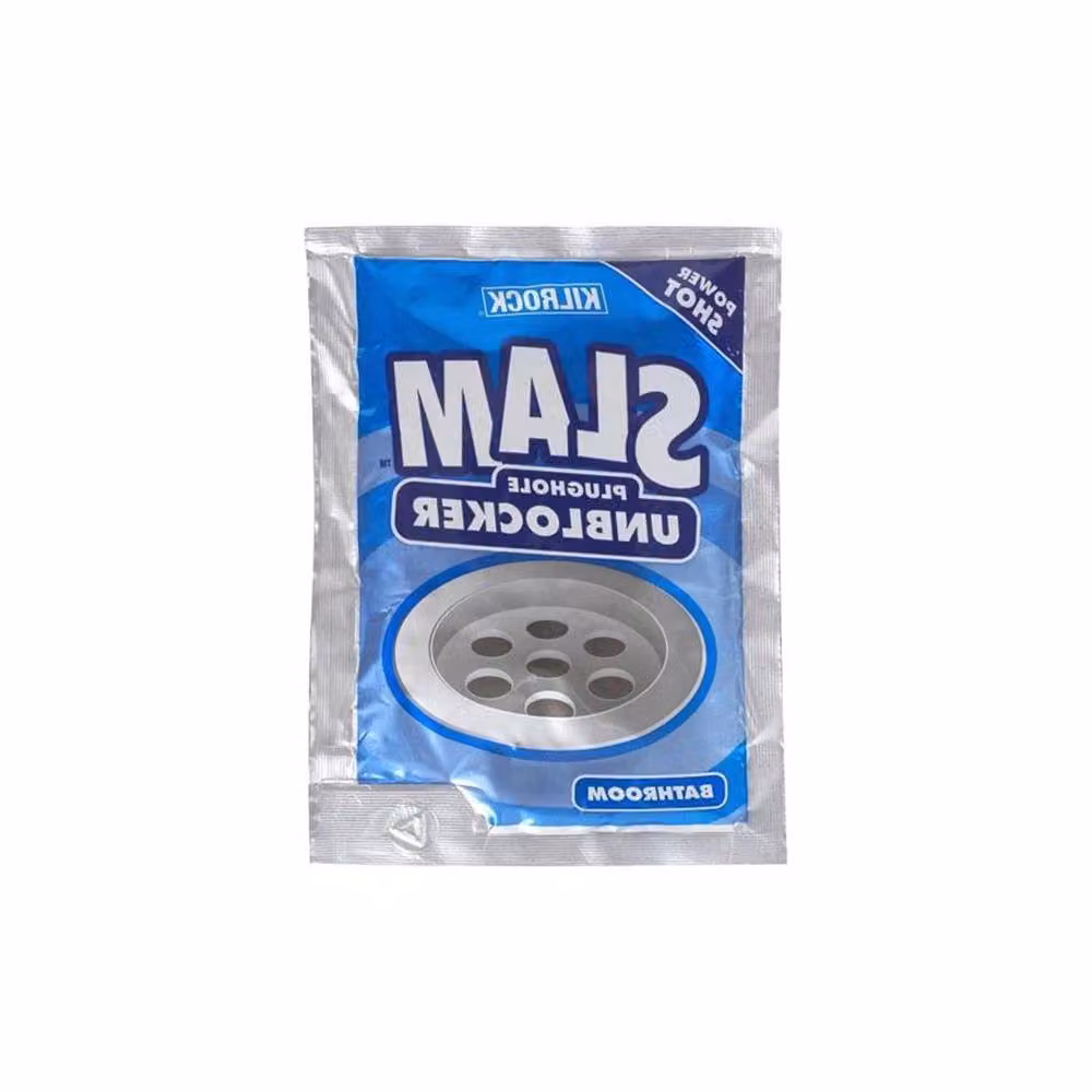 Kilrock Slam Blue Plughole Bathroom Unblocker 80g – 2