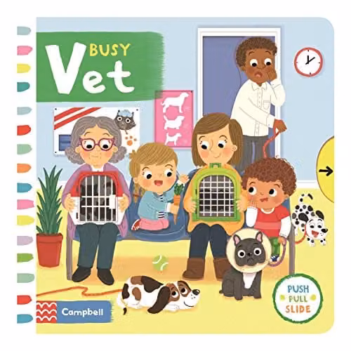 Busy Vet by Campbell Books, Multicolour Paper Activity Book