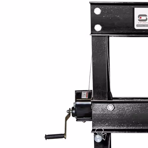 SIP 45 Ton Hydraulic Floor Workshop Press with Pneumatic Assistance and Foot Operation, Black – 3