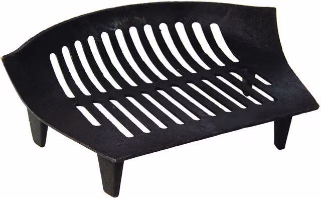 Fire Vida Cast Iron Fire Grate, Black, W: 38 cm, D: 38 cm, H: 40 cm – 2